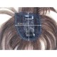 3D Air Bangs Frauen Mini Short Straight Hair Bangs Toupee Cover Grey Hair