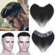 V-Shape Topper Hairpiece Pu Thin Skin System Für Männer